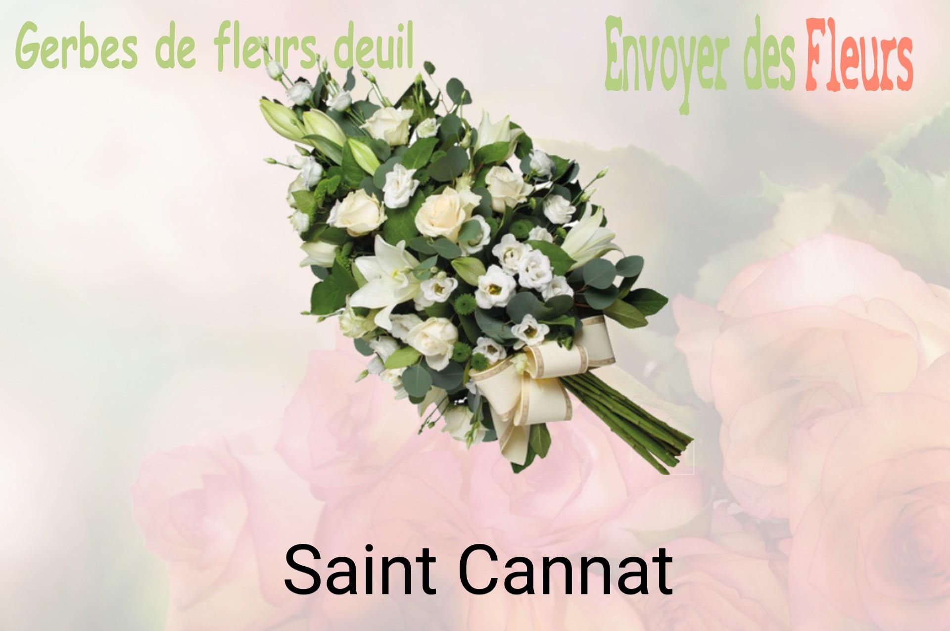 Gerbe de fleurs de deuil livrée à Saint-Cannat
